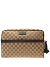 GG Monogram Canvas Messenger Bag Beige - GUCCI - BALAAN 2