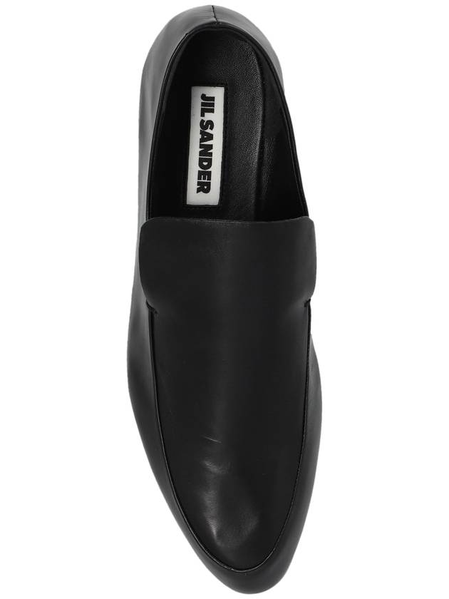 Leather Loafers Black - JIL SANDER - BALAAN 7