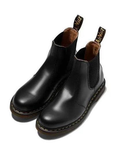 2976 Stitch Smooth Leather Chelsea Boots Black - DR. MARTENS - BALAAN 2