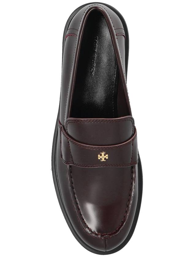 Tory Burch Shoes Lug Type Loafers, Women's, Burgundy - TORY BURCH - BALAAN 6