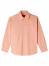 Boyfriend Long Sleeve Shirt Pink - A.P.C. - BALAAN 2