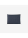 Calvi Duo Compact Card Wallet Navy - HERMES - BALAAN 1