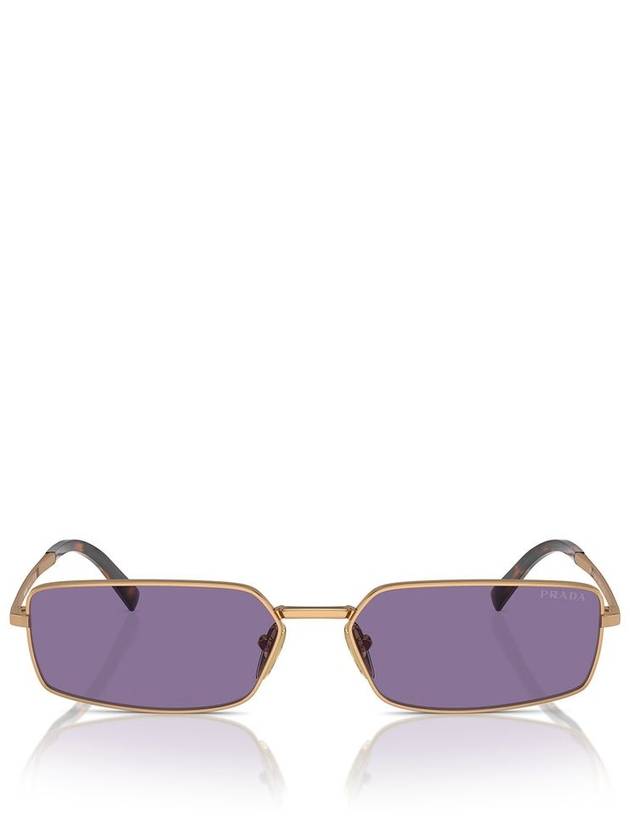 Eyewear Logo Sunglasses Purple - PRADA - BALAAN 2