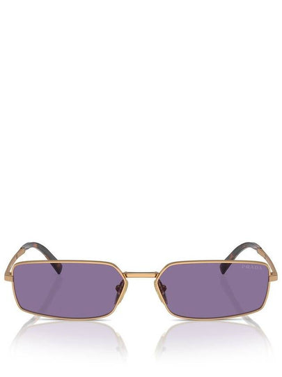 Eyewear Logo Sunglasses Purple - PRADA - BALAAN 2