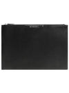 Antigona Large Leather Clutch Bag Black - GIVENCHY - BALAAN 2