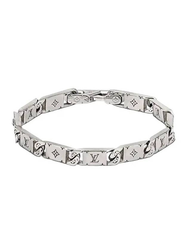 Monogram Tide Up Bracelet Silver - LOUIS VUITTON - BALAAN 1