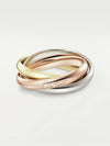 trinity ring medium medium model model ring women men - CARTIER - BALAAN 2