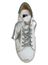 Superstar Low Top Sneakers Green White - GOLDEN GOOSE - BALAAN 3