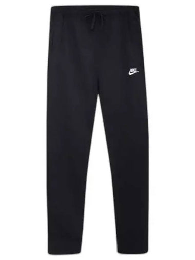 NSW Club Jersey Jogger Track Pants Black - NIKE - BALAAN 1