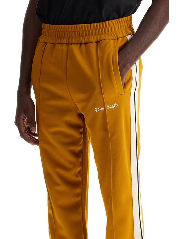 Palm Angels Classic Logo Track Pants Golden Brown - PALM ANGELS - BALAAN 5