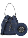 Virginia Logo Bucket Bag Blue - TORY BURCH - BALAAN 2