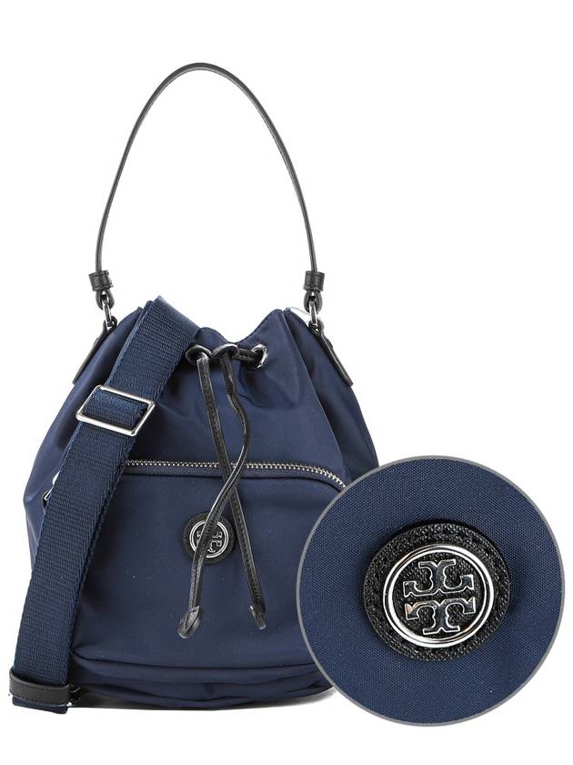 Virginia Logo Bucket Bag Blue - TORY BURCH - BALAAN 2