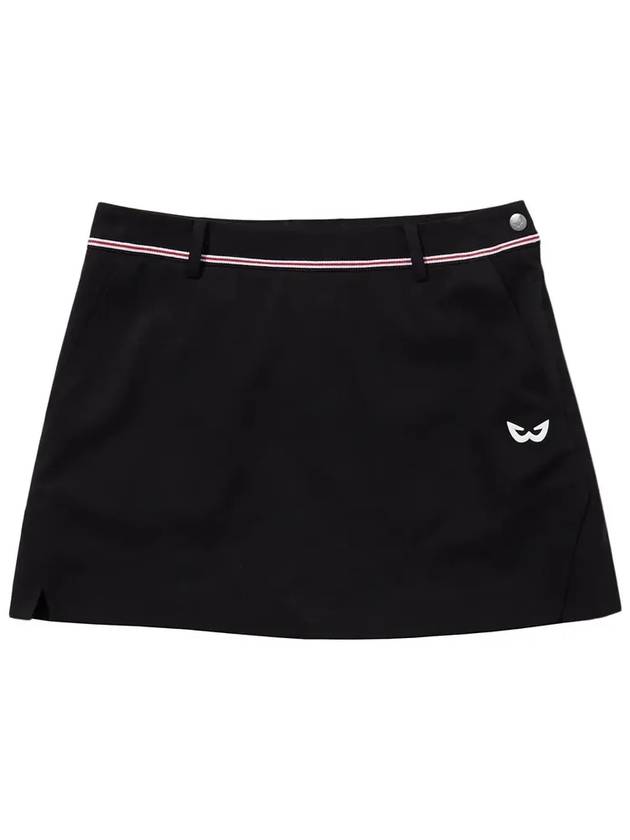 Golf Wear Back Pleated Culotte Golf Skirt WB21SUWQ01BK Black - WHITEBALL - BALAAN 3