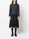 Ultra Light Tech Down 4 Bar Packable Purnel Neck Padding Navy - THOM BROWNE - BALAAN 3