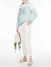 Women's Ragno Striped Knit Top Blue - MAX MARA - BALAAN 5