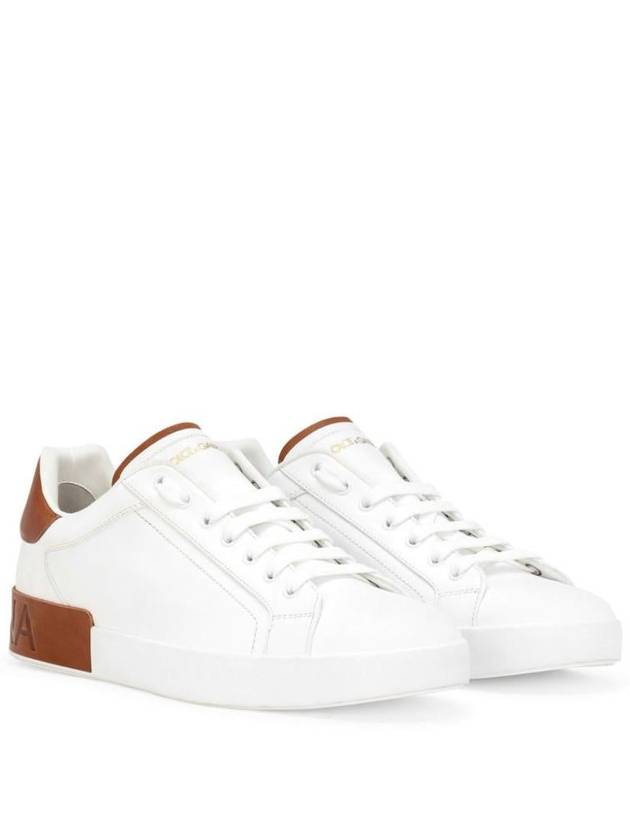 Dolce & Gabbana Portofino Leather Sneaker - DOLCE&GABBANA - BALAAN 2