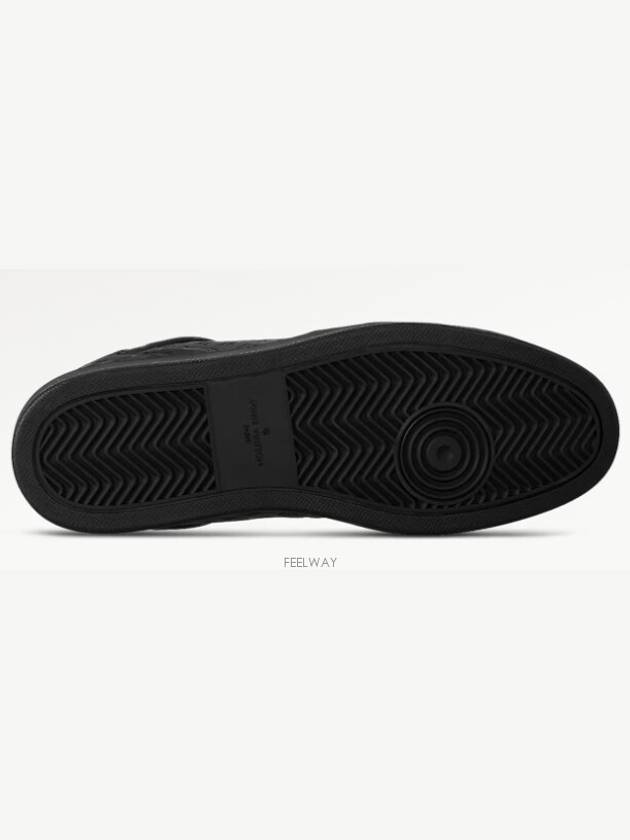 Rivoli Mini Monogram Calfskin Low Top Sneakers Black - LOUIS VUITTON - BALAAN 8