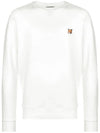 Fox Head Patch Classic Sweatshirt White - MAISON KITSUNE - BALAAN 2