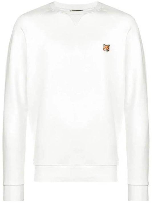 Fox Head Patch Classic Sweatshirt White - MAISON KITSUNE - BALAAN 2