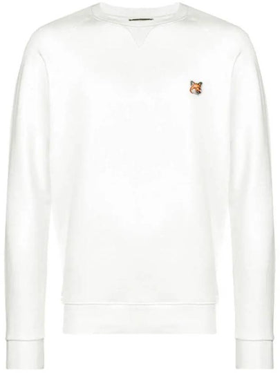 Fox Head Patch Classic Sweatshirt White - MAISON KITSUNE - BALAAN 2