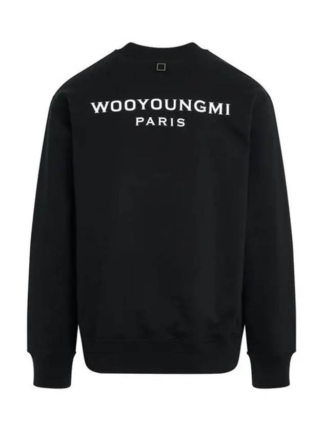 Back Logo Sweatshirt Black - WOOYOUNGMI - BALAAN 2