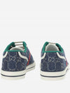 Men's Tennis 1977 Low Top Sneakers Blue Ivory - GUCCI - BALAAN 5