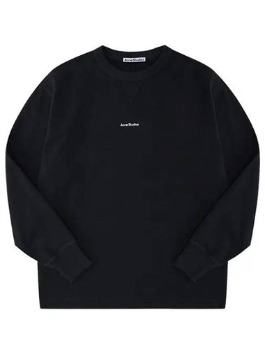 Sweatshirt BI0138 BLACK logo printing men's sweatshirt - ACNE STUDIOS - BALAAN 1