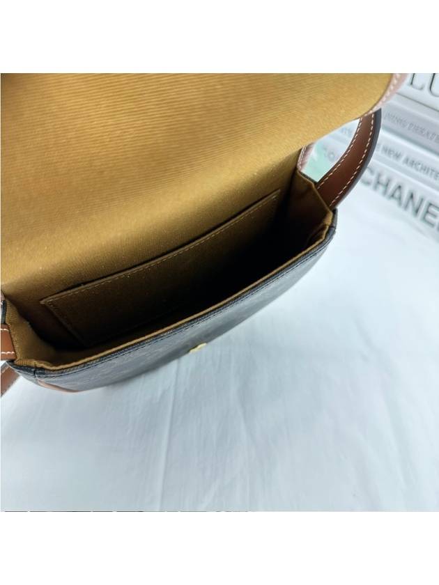 Triomphe Besace Mini Cross Bag Tan - CELINE - BALAAN 10