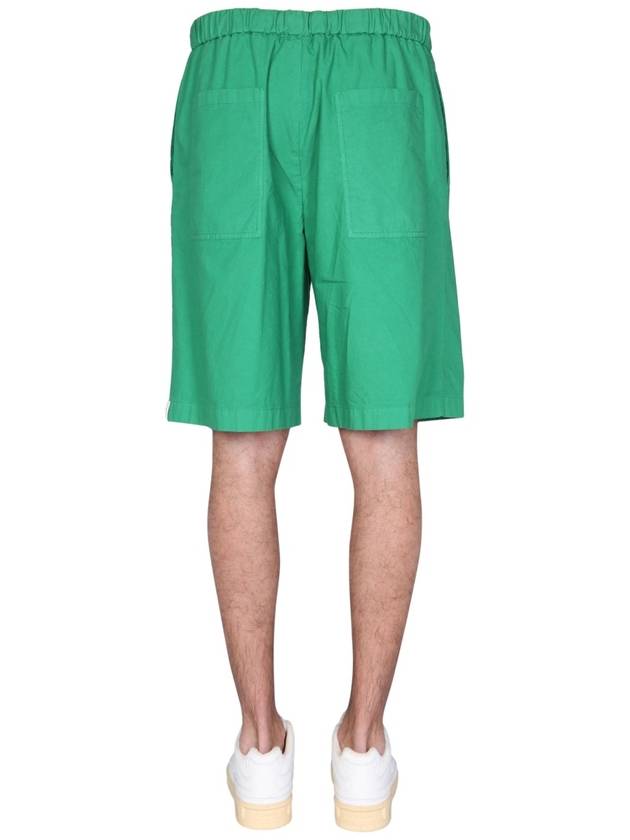 Men's Bermuda Shorts Green - JIL SANDER - BALAAN 5