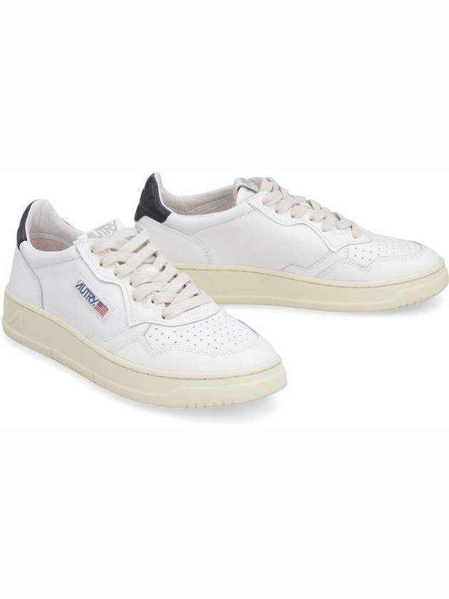 Medalist Goatskin Low Top Sneakers White - AUTRY - BALAAN 4