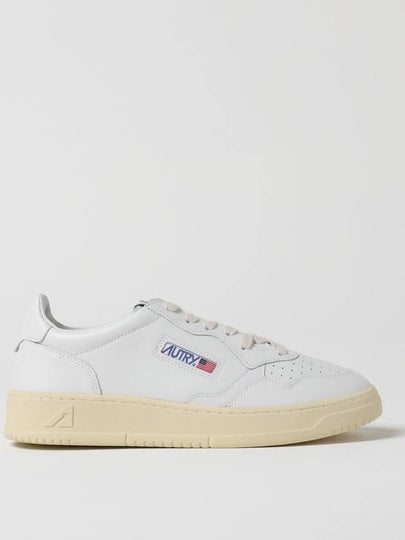 Medalist Leather Low Top Sneakers White - AUTRY - BALAAN 2