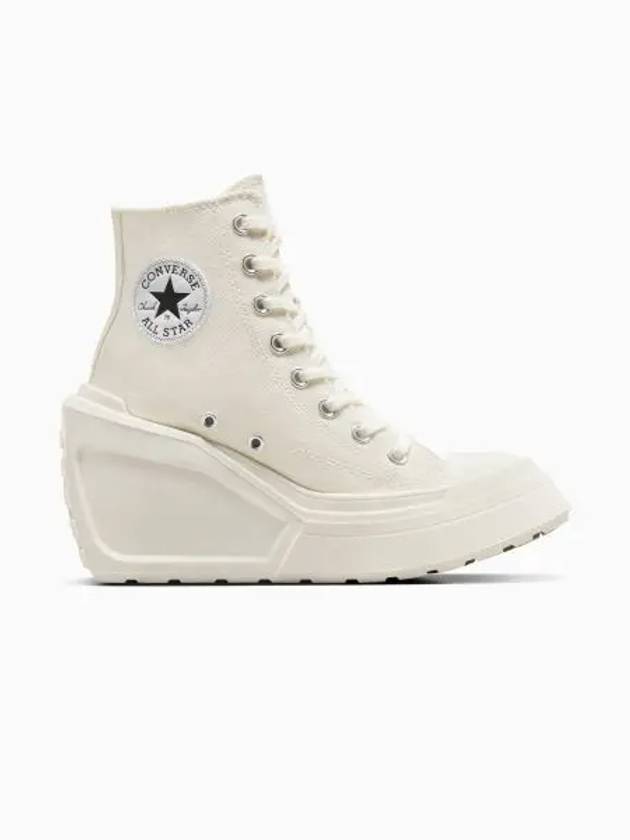 Chuck 70 De Luxe Wedge High Top Sneakers Egret - CONVERSE - BALAAN 2