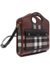 Mini Pocket Tote Bag Brown - BURBERRY - BALAAN 4