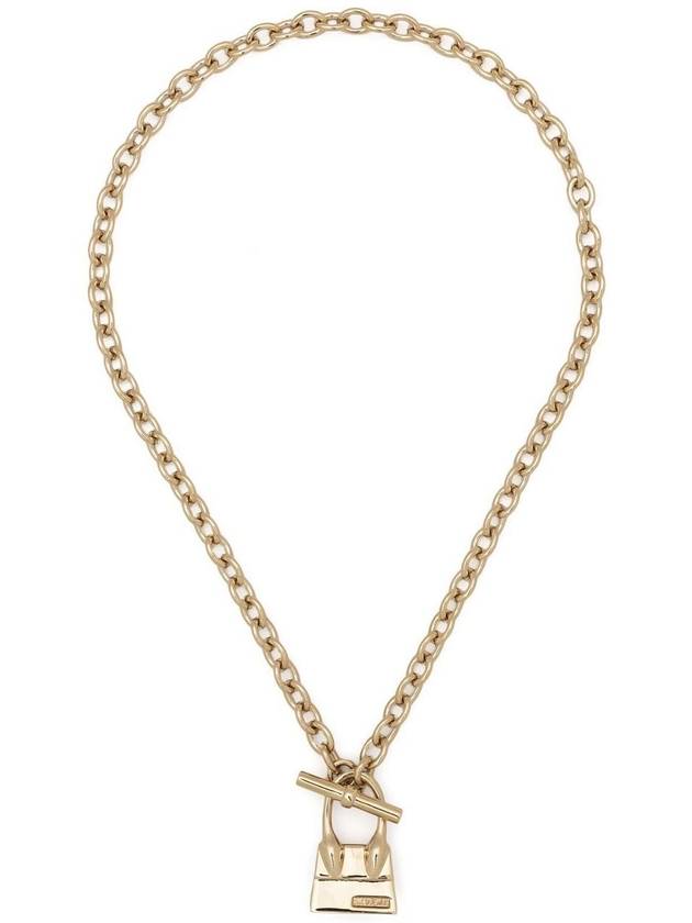 Chiquito Toggle Charm Necklace Gold - JACQUEMUS - BALAAN 2