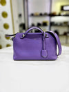 By the Way Medium Leather Purple Boston Bag 8BL124 - FENDI - BALAAN 1