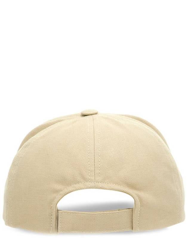 Tyron Embroidered Logo Ball Cap Ecru - ISABEL MARANT - BALAAN 4