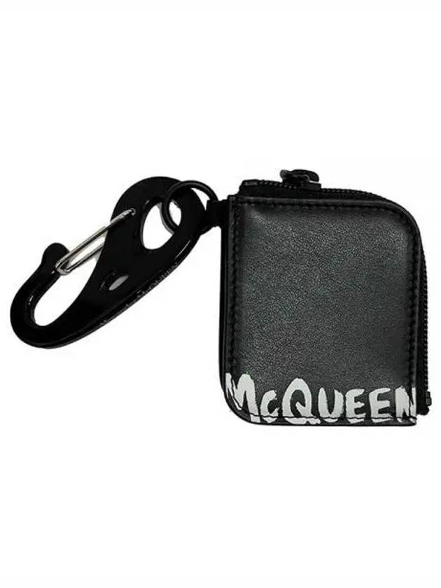 Logo Coin Purse Black - ALEXANDER MCQUEEN - BALAAN 2