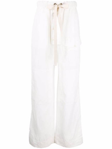 Fluid Linen Blend Trousers 6045073STA499001 B0710234942 - STELLA MCCARTNEY - BALAAN 1