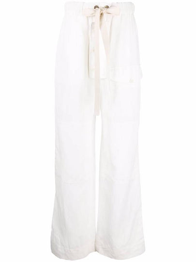 Fluid Linen Blend Trousers 6045073STA499001 B0710234942 - STELLA MCCARTNEY - BALAAN 2