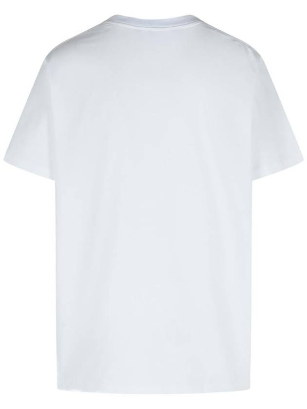 Balmain White Cotton T-Shirt - BALMAIN - BALAAN 3