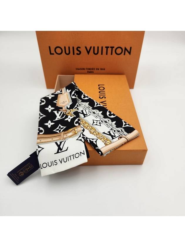 Monogram Confidential Scarf Black - LOUIS VUITTON - BALAAN 5