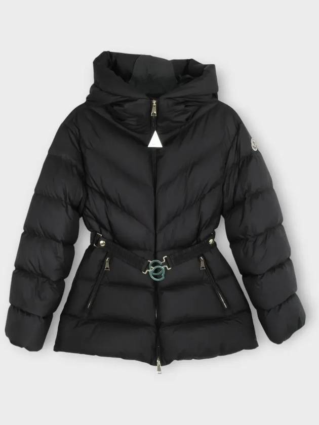 Bros belted padding black - MONCLER - BALAAN 3