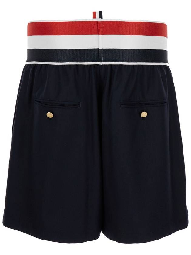 short pants MTU326A00626 415 BLUE - THOM BROWNE - BALAAN 3