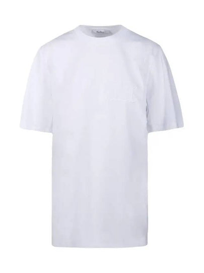 MANGO logo t shirt white 2421946021 001 - MAX MARA - BALAAN 2