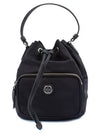 Virginia Logo Bucket Bag Black - TORY BURCH - BALAAN 4