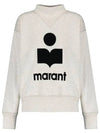 Moby Logo Print Sweatshirt Ecru - ISABEL MARANT - BALAAN 2