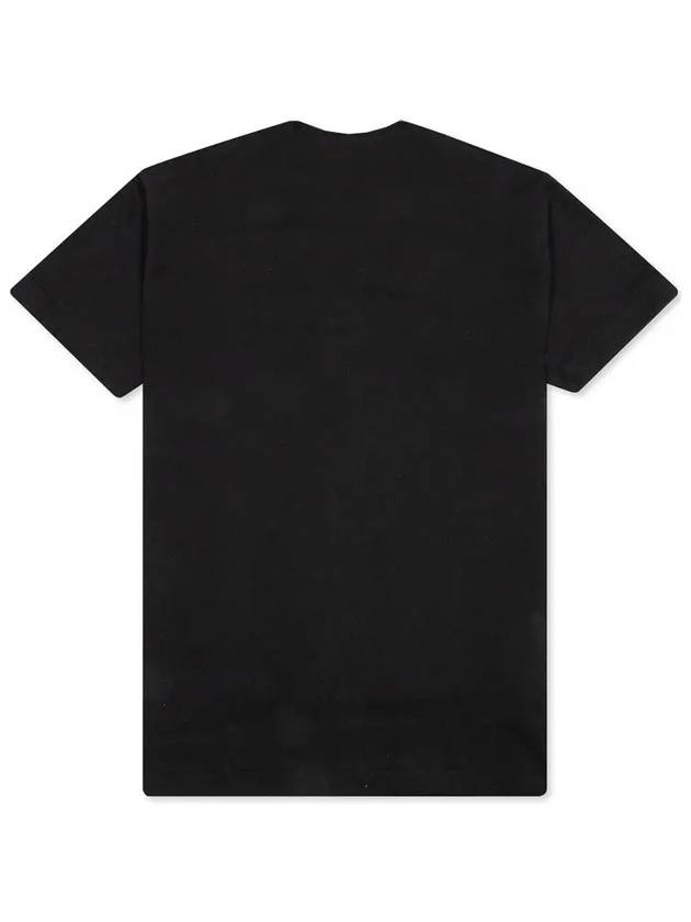 Red Heart Waffen Patch T Shirt Black AX T108 051 1 - COMME DES GARCONS - BALAAN 3