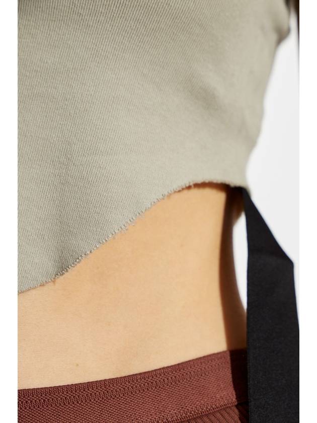 Rick Owens DRKSHDW Short Top, Women's, Grey - RICK OWENS - BALAAN 5