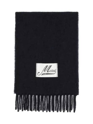 Logo Patch Muffler Black - MARNI - BALAAN 1