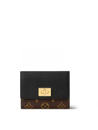 Victorine On My Side Half Wallet Black - LOUIS VUITTON - BALAAN 2